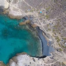 la Playa de los Morteros