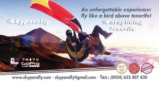 Skyparafly Paragliding Tenerife