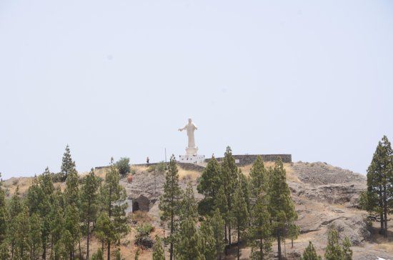 Escultura Corazon de Jesus